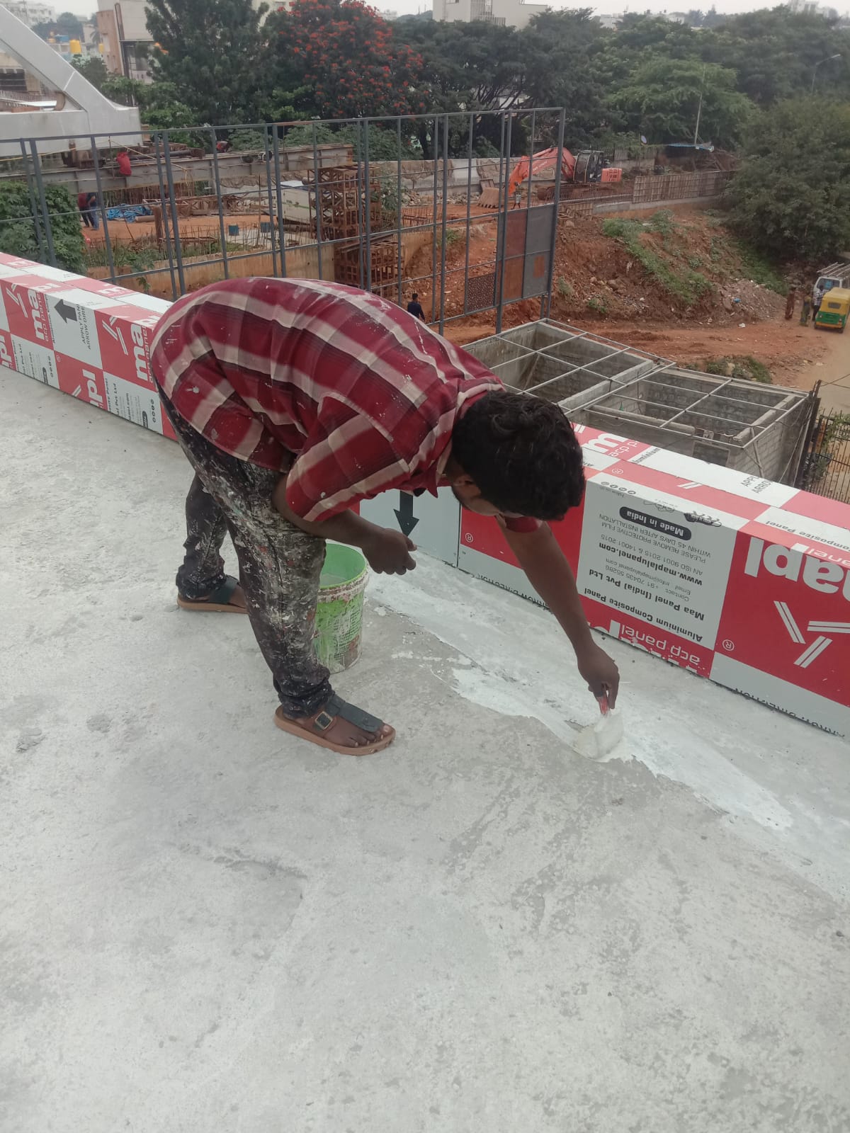Construction team